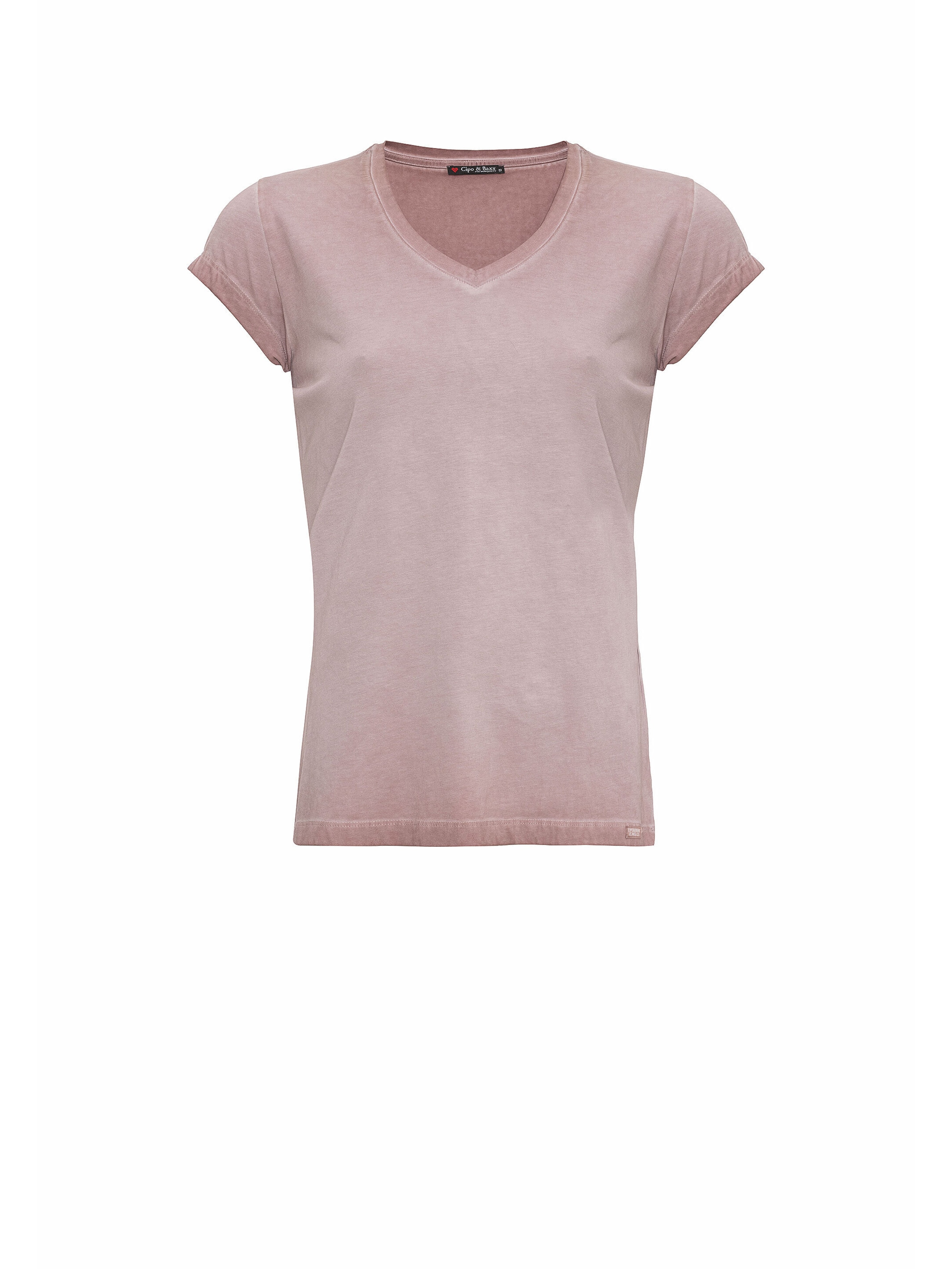 T-shirt 'WT385' CIPO & BAXX en rose : devant