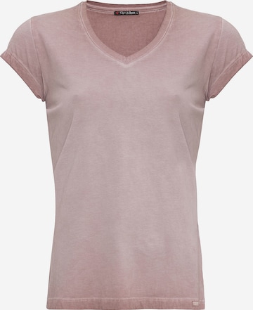 T-shirt 'WT385' CIPO & BAXX en rose : devant