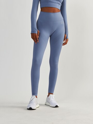 BeShaped Skinny Leggings 'Femme Force' in Blue: front
