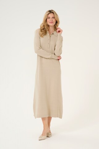 Kaffe Kjole 'Hectra' i beige: forside