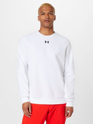UNDER ARMOUR Sportsweatshirt 'Rival' i hvid: forside