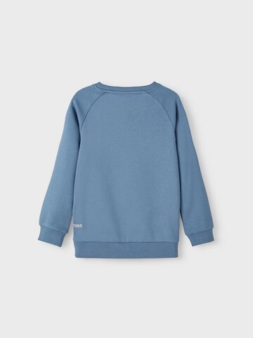NAME IT Sweatshirt 'Malic' in Blauw