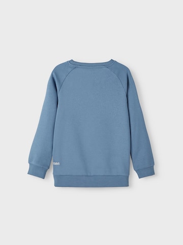 NAME IT Sweatshirt 'Malic' i blå