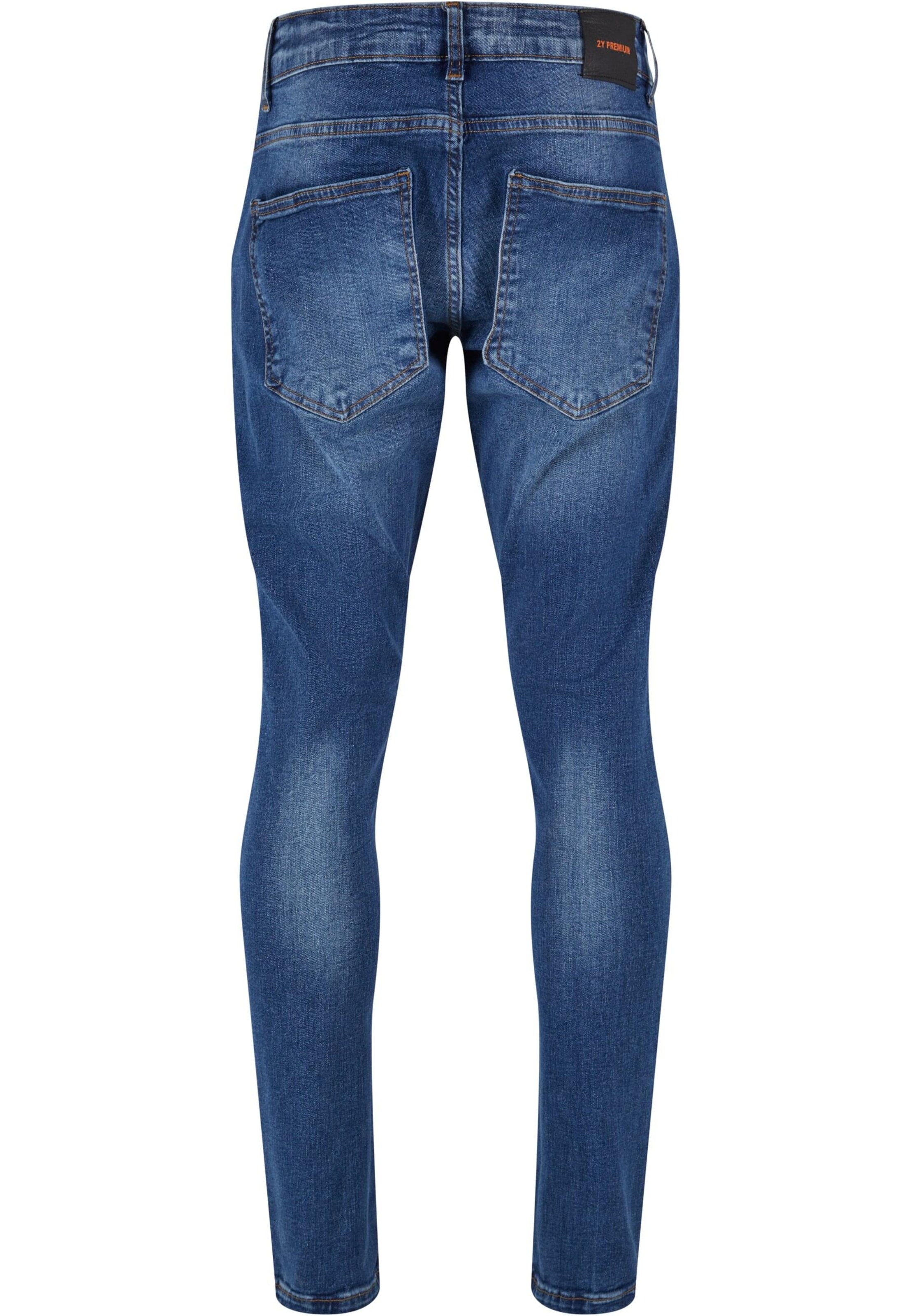 Skinny Jeans di 2Y Premium in blu