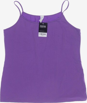 hessnatur Top & Shirt in XXL in Purple: front