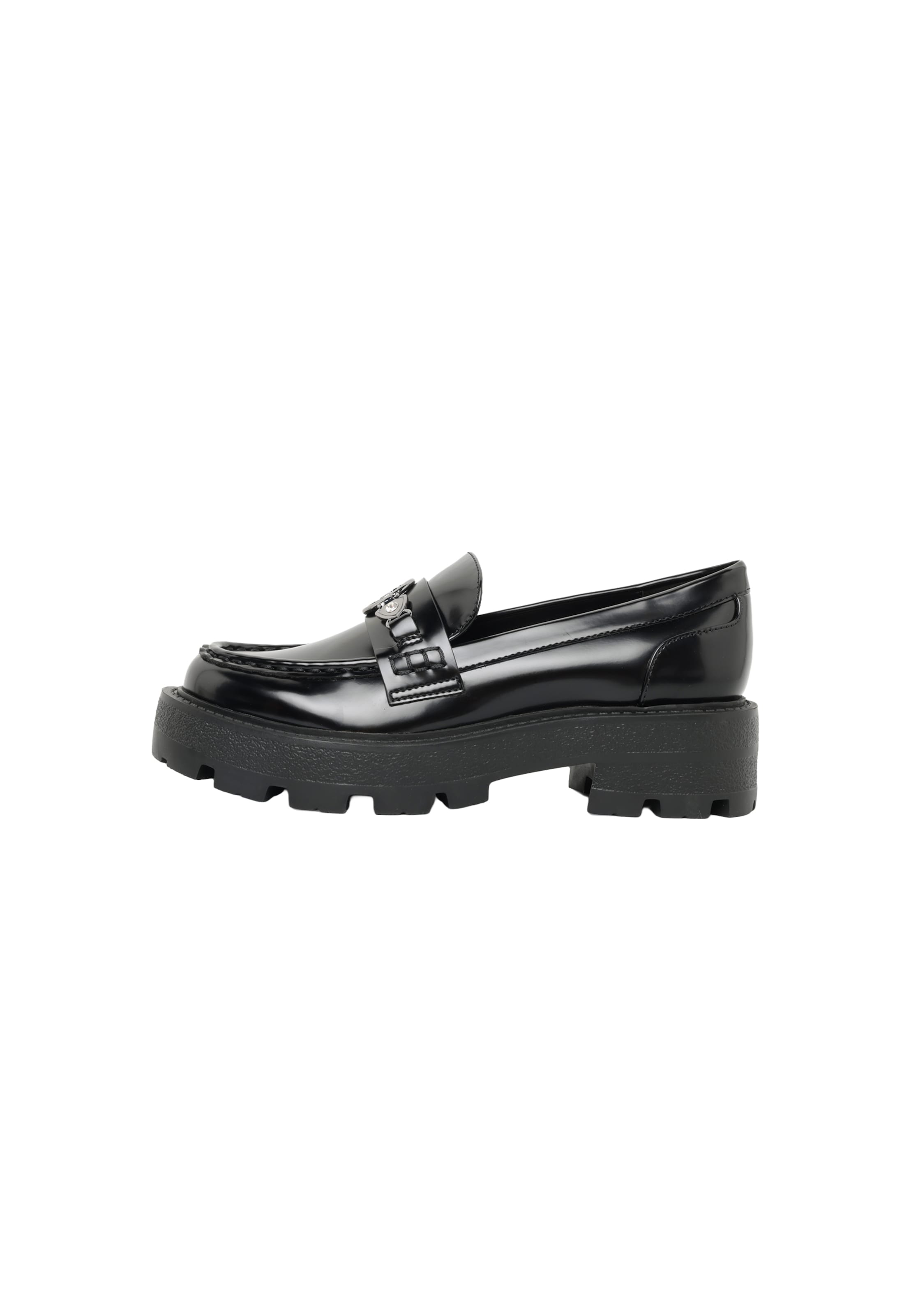 Chaussure basse 'YAAKO' GUESS en noir : devant