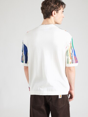 Pull-over Carlo Colucci en blanc