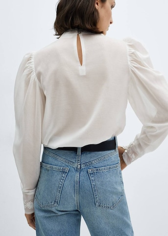 MANGO Blouse 'Victor' in Wit