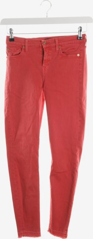 7 for all mankind Jeans in 26 in Red: front