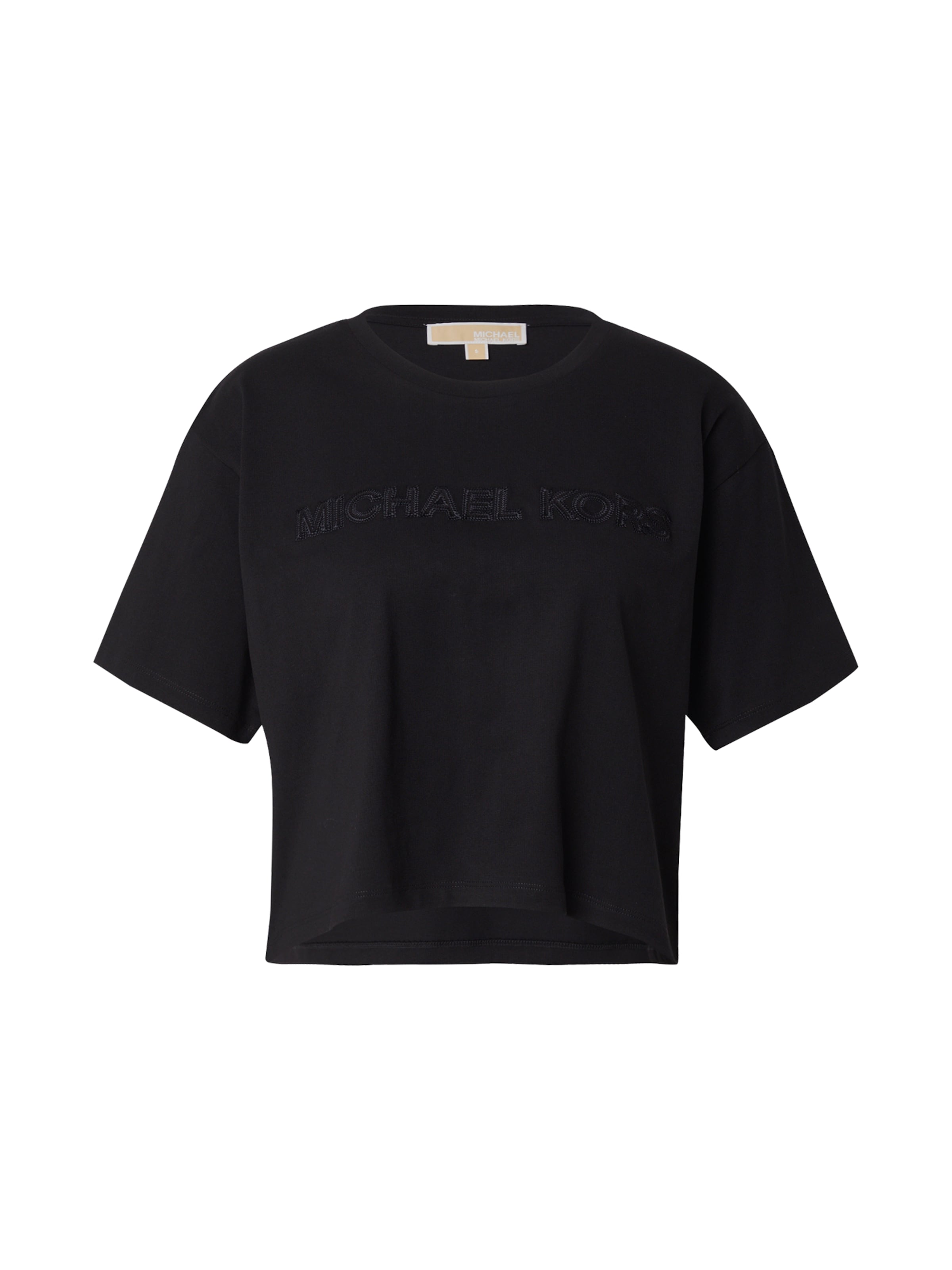 MICHAEL Michael Kors T-Shirt in Schwarz: Vorderseite