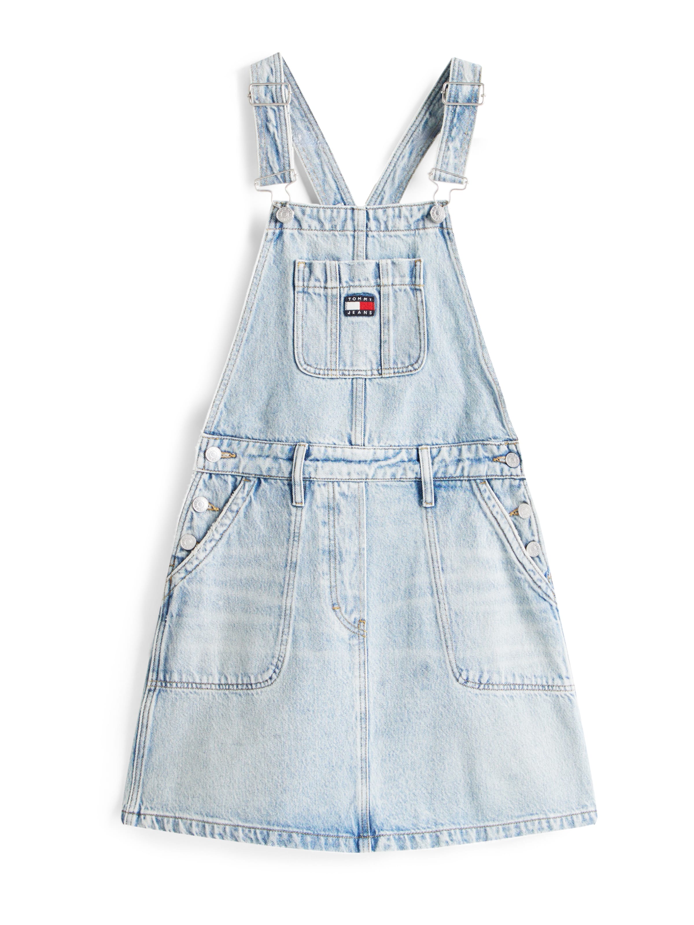 Tommy Jeans Traksiseelik, värv sinine: eest vaates