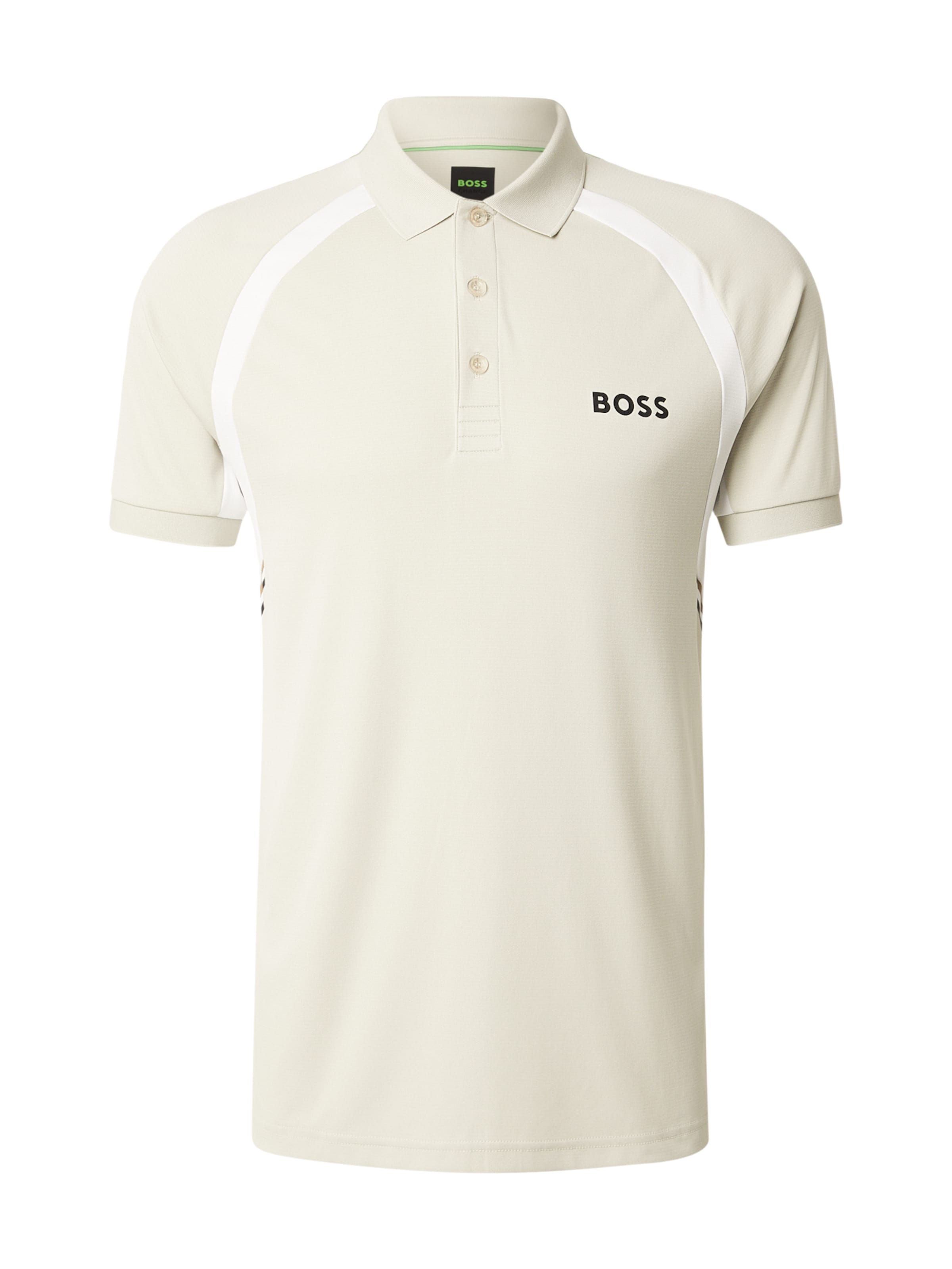 BOSS - Camiseta funcional 'Spin' en beige: frente