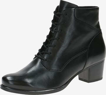 CAPRICE Stiefelette in Schwarz: Vorderseite