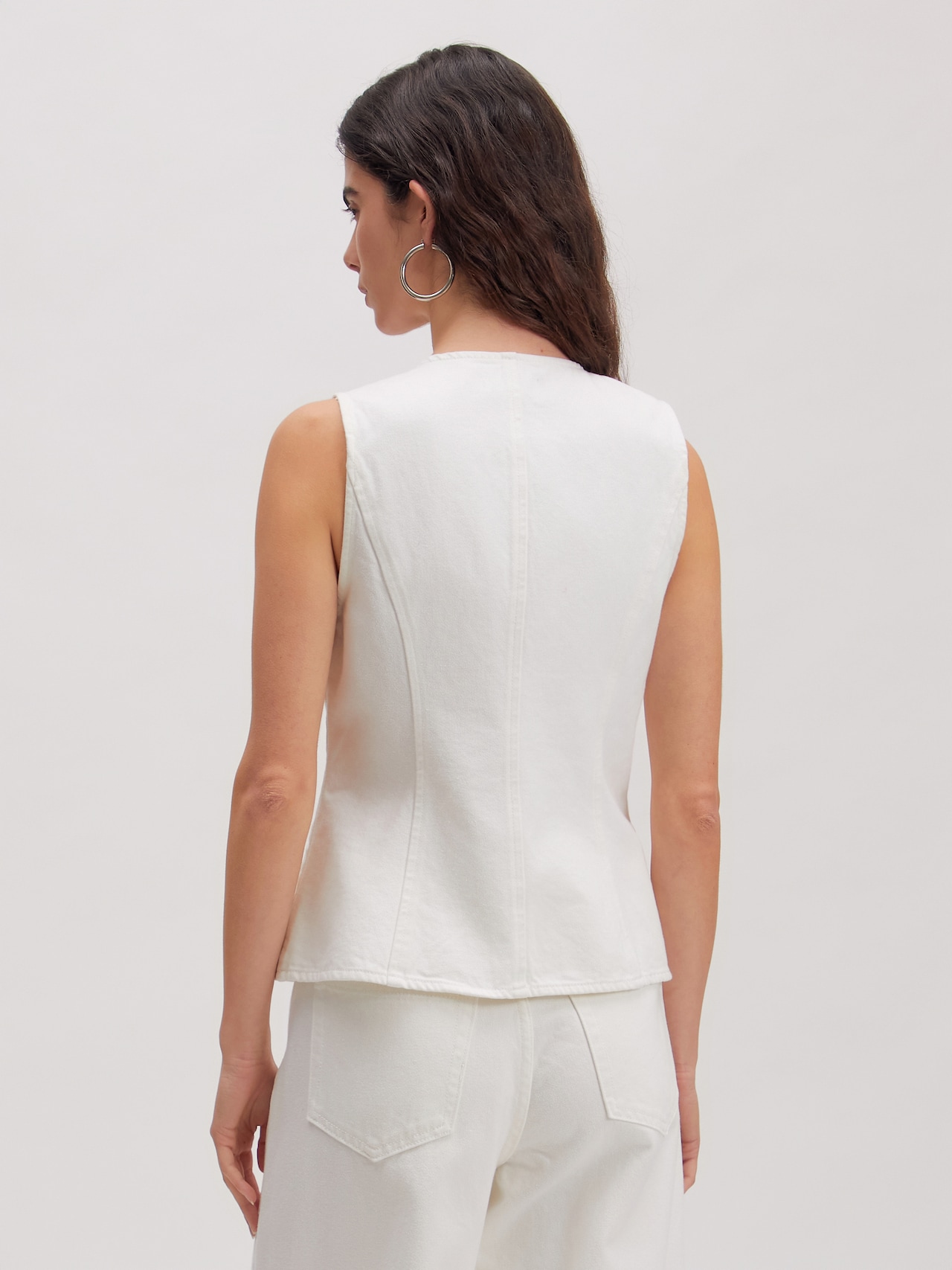 EDITED Nouveautés Gilet 'Lyla' blanc