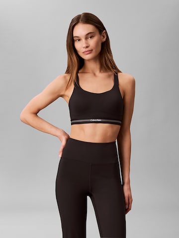 Calvin Klein Sport Sports bra in Black: front