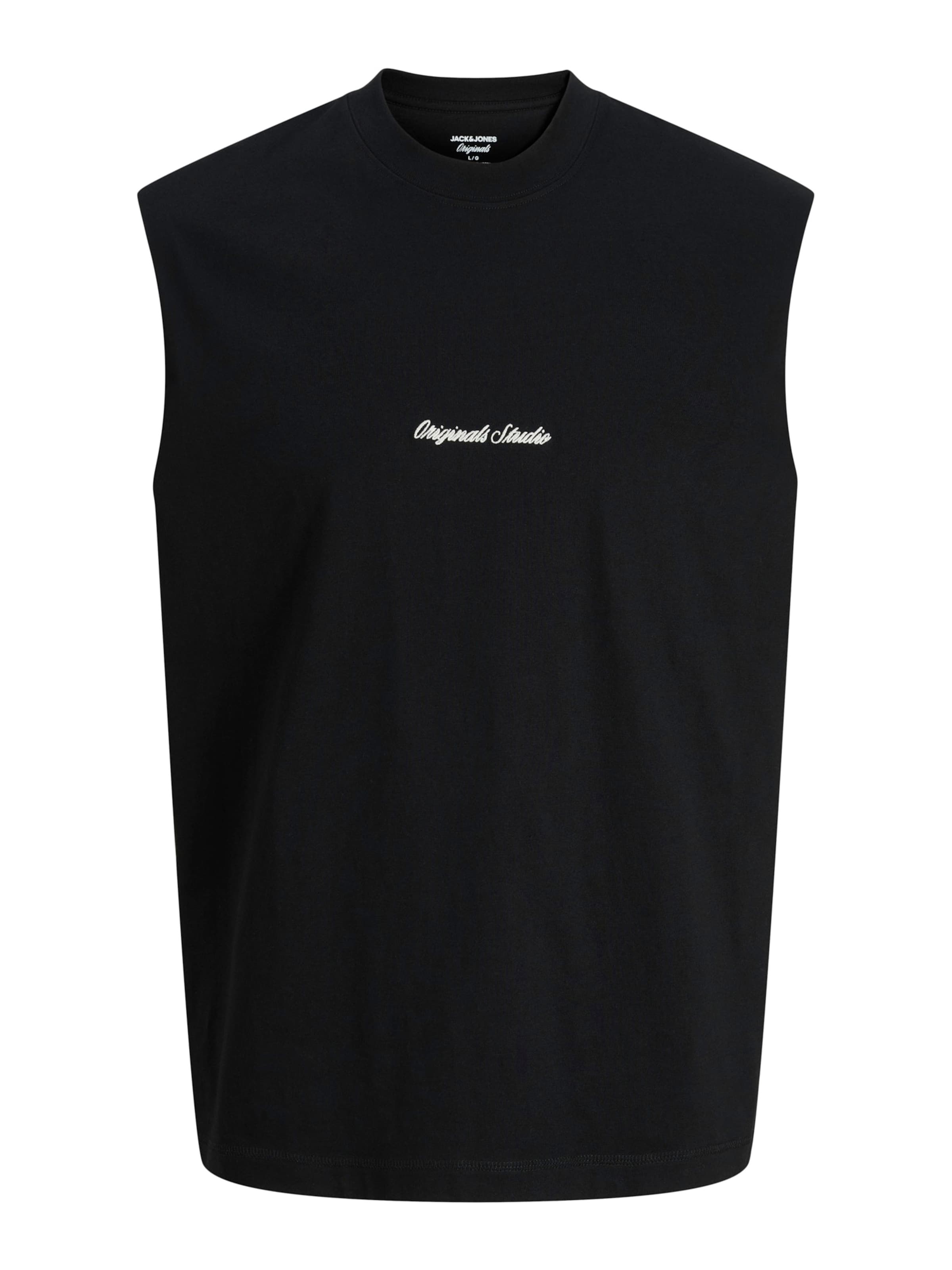 JACK & JONES Shirt 'JORNORREBRO' in Black: front