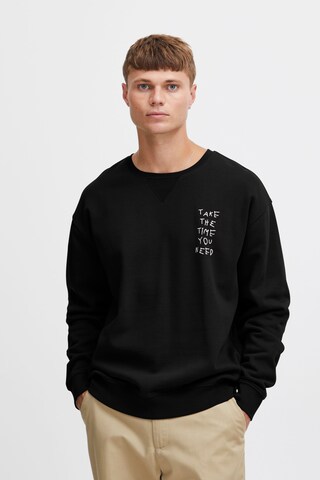 !Solid Sweatshirt 'Halvard' in Schwarz: predná strana