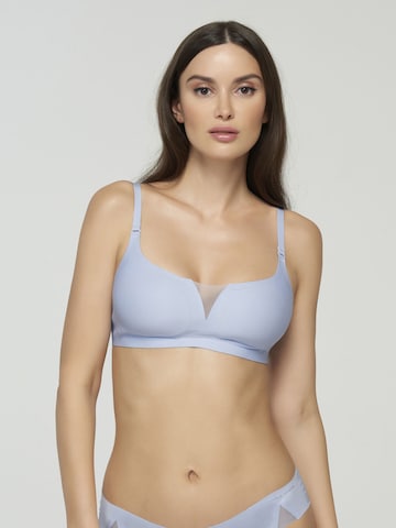 Marc & André Bra 'Second Skin' in Blue: front