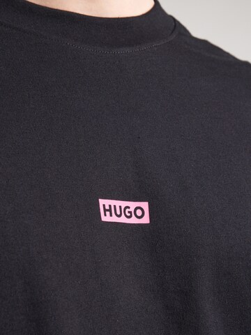 Maglietta 'Nalono' di HUGO in nero