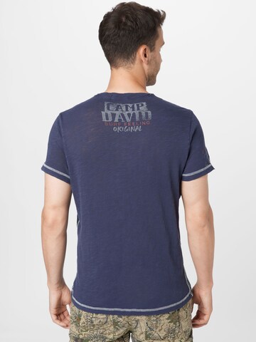 CAMP DAVID Shirt in Blue