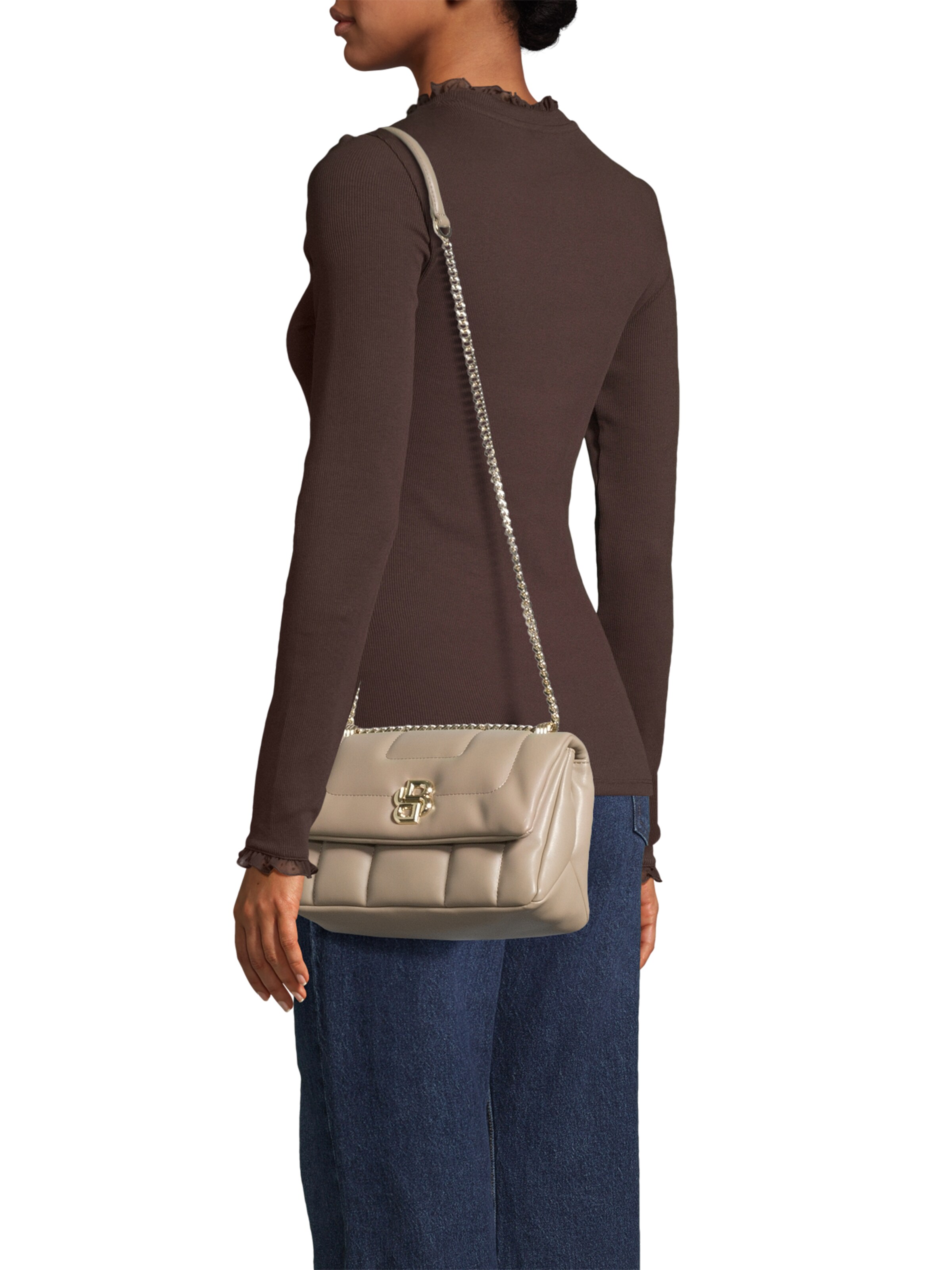BOSS Crossbody bag in Brown: front