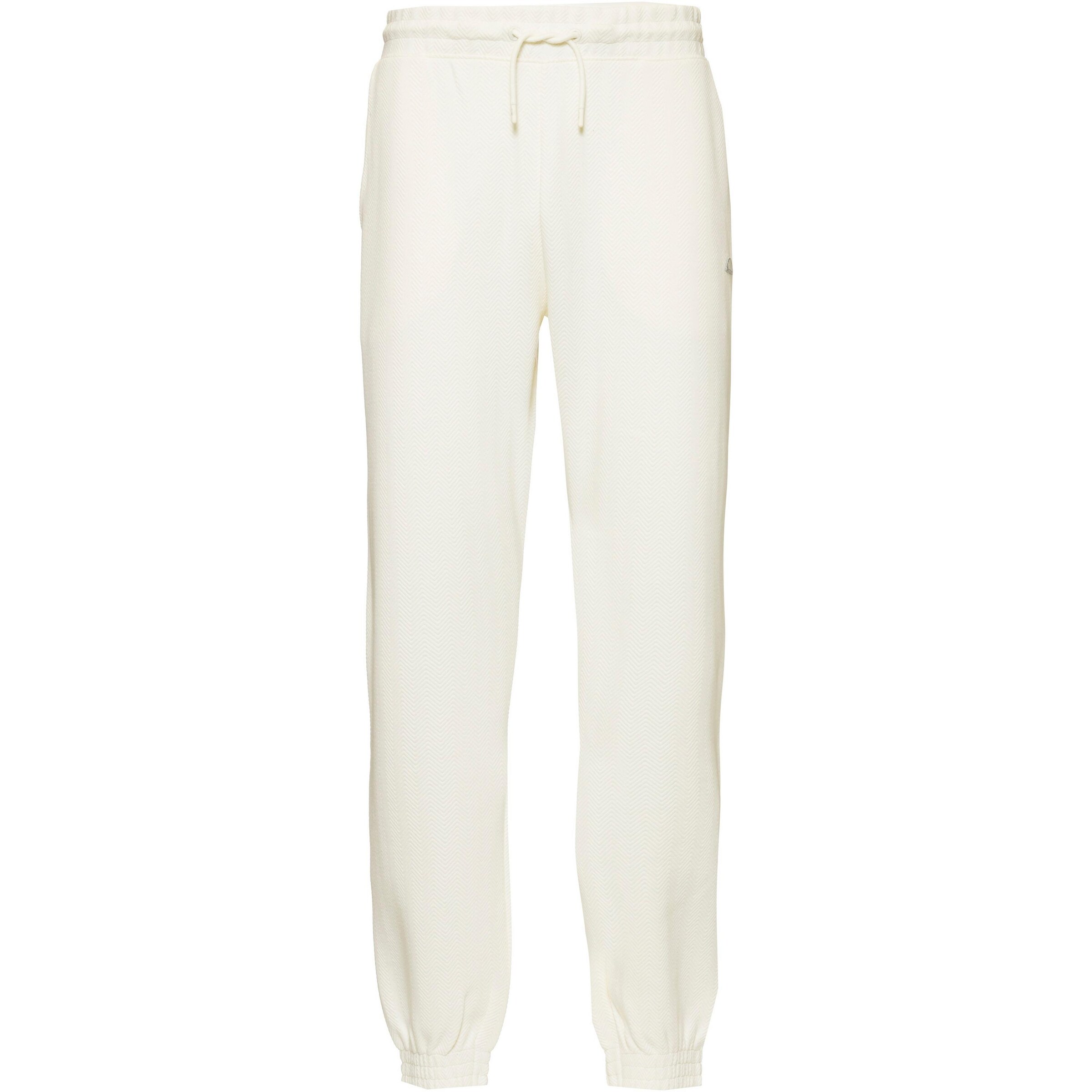 ELLESSE Tapered Pants in White: front
