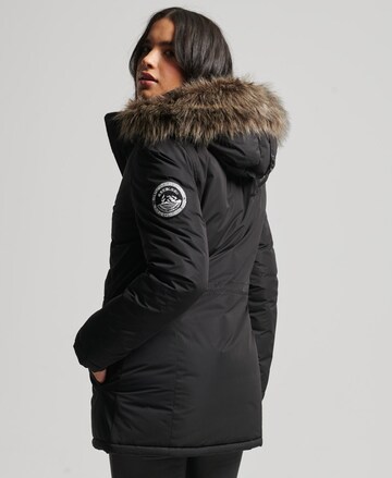 Parka d’hiver 'Ashley Everest' Superdry en noir