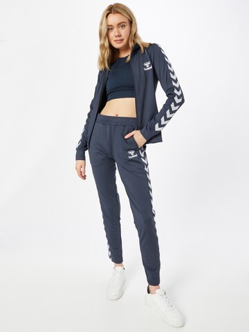 Coupe slim Pantalon de sport 'NELLY 2.3' Hummel en bleu