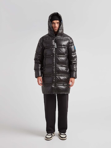 JACK1T Jacke ' R4D Tramline Daunenmantel Lux ' in Schwarz