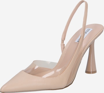 STEVE MADDEN - Zapatos con plataforma 'Keepsake' en beige: frente