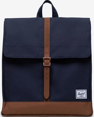 Herschel Batoh - marine modrá / karamelová, Produkt