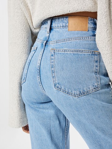 Jeans mom taille haute