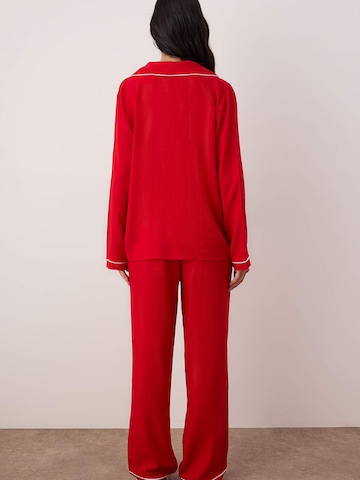 Trendyol Пижама в червено