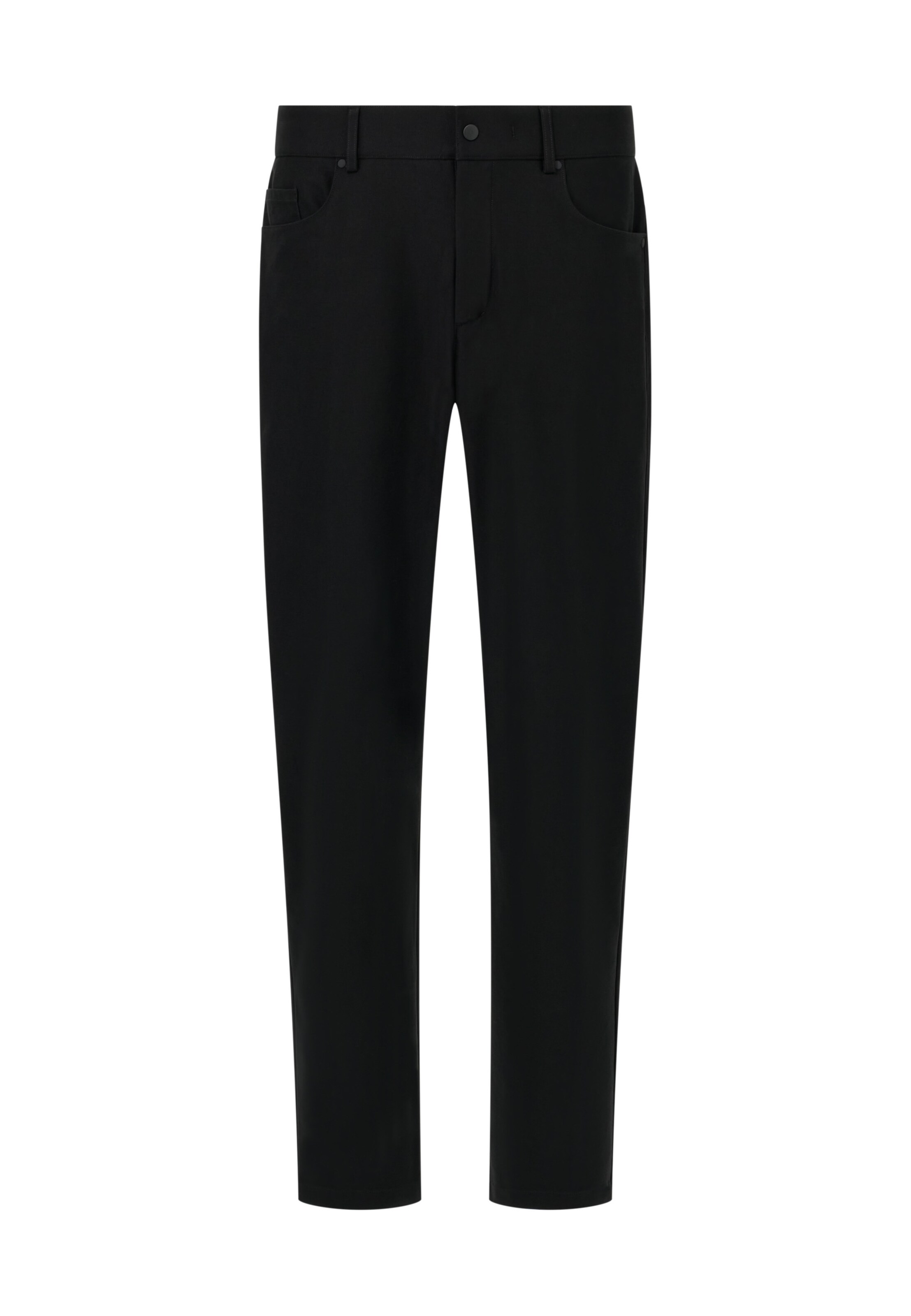 Boggi Milano Slim fit Jeans in Black: front