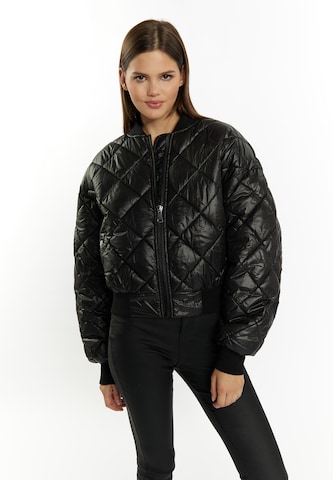 myMo ROCKS Between-Season Jacket in Black: front