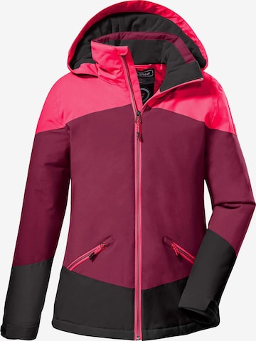 KILLTEC Outdoor jacket in Purple: front