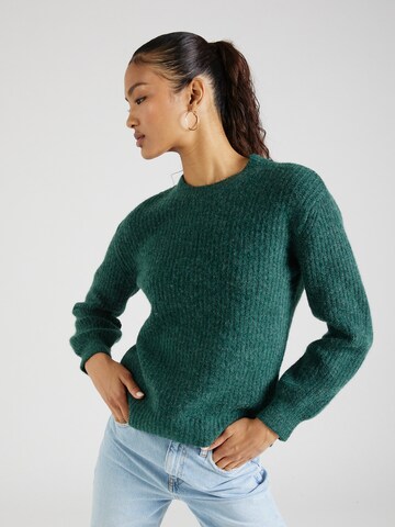 PIECES Sweater 'NANNA' in Green: front