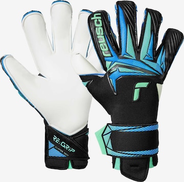 REUSCH Sports gloves 'Attrakt RE:GRIP Evolution' in Blue: front