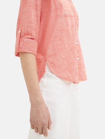 TOM TAILOR Bluse in Orange