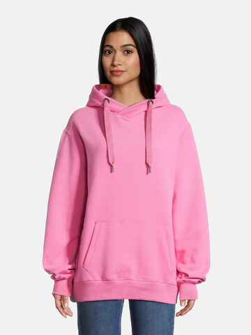 salzhaut Sweatshirt 'ODDEBODJE' in Roze: voorkant