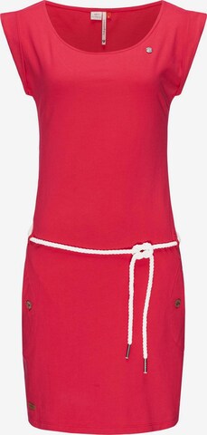 Ragwear - Vestido 'Tag' en rojo: frente