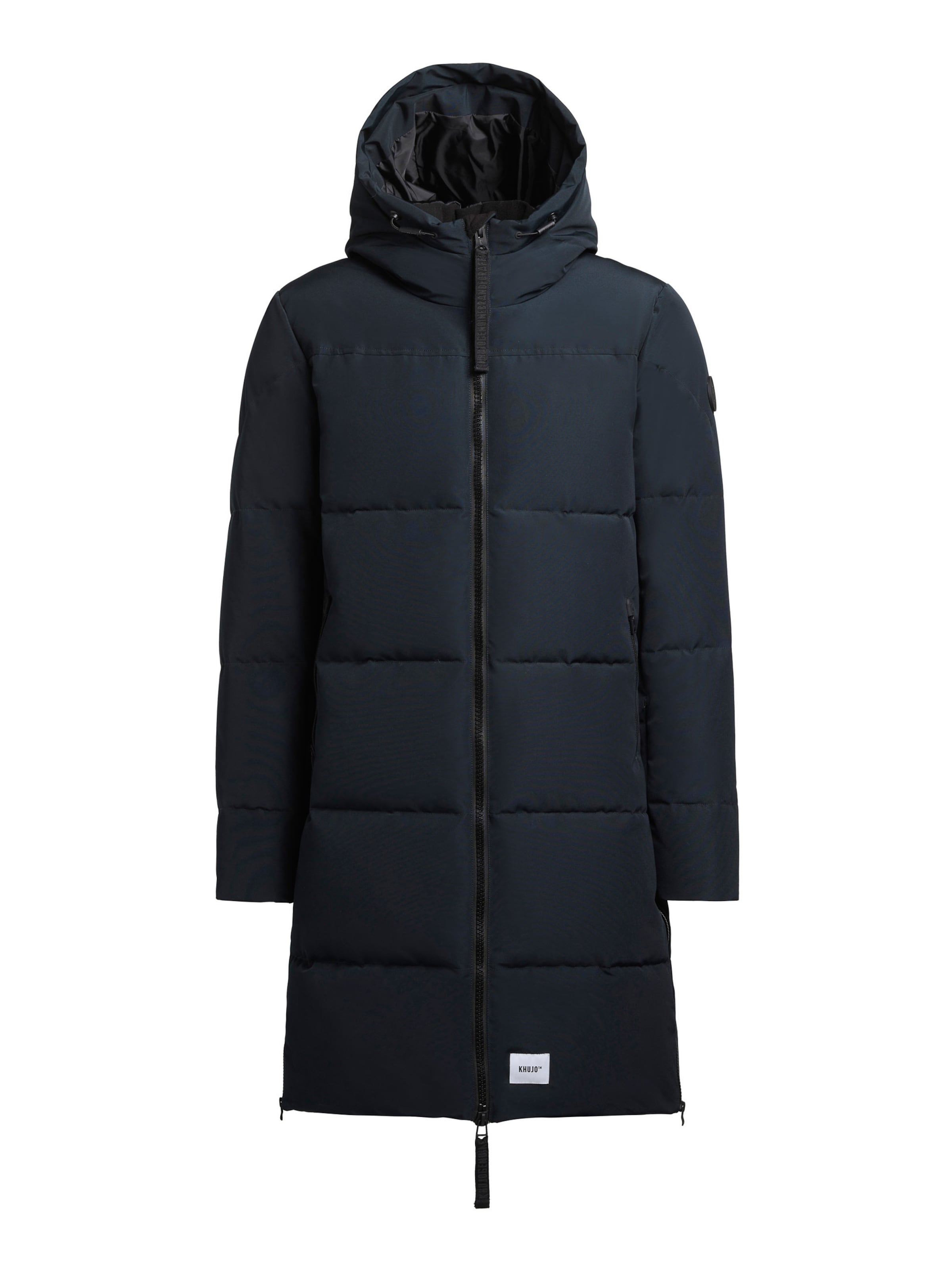 khujo - Abrigo de invierno 'Lear' en azul: frente