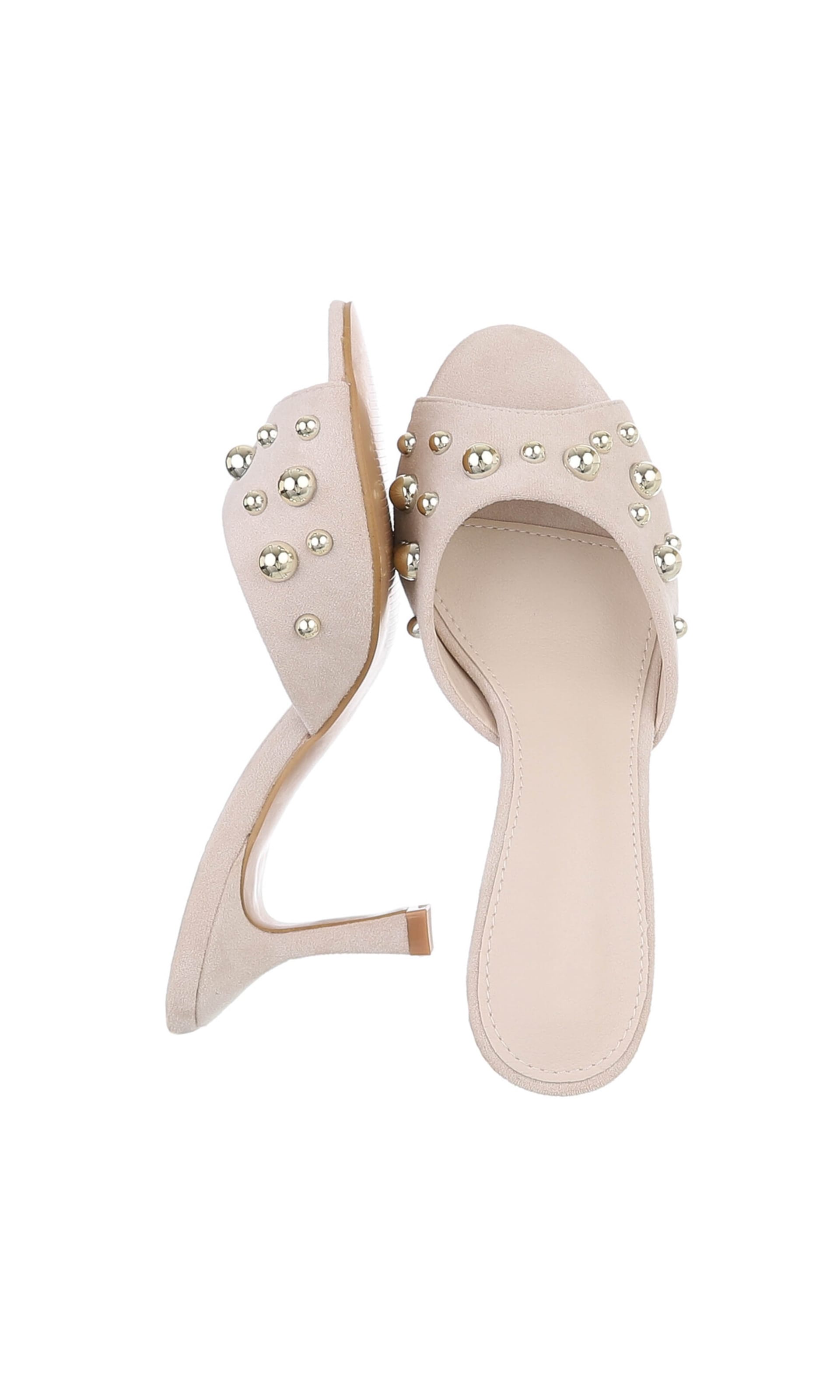 Ital-Design Pantolette in Beige