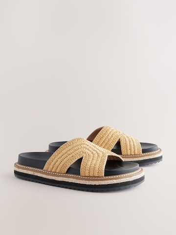 Saboți 'Forever Comfort' de la Next pe bej