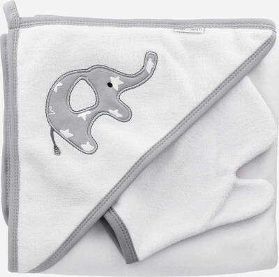 Baby Sweets Set ' Little Elephant ' en gris / blanc, Vue avec produit