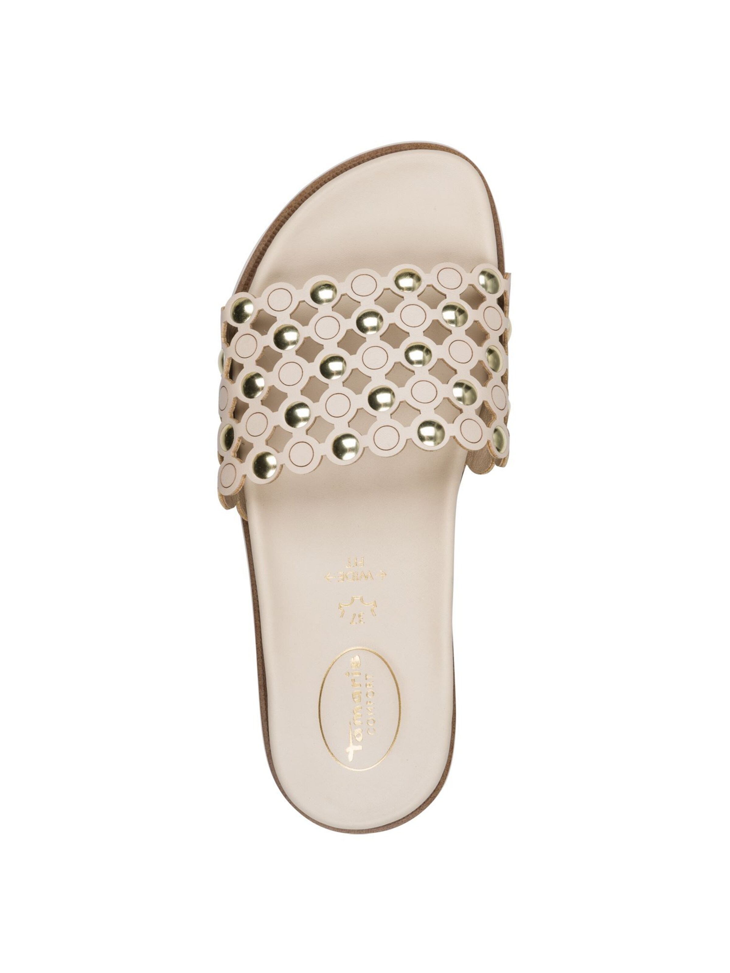 Tamaris Pantolette in Beige