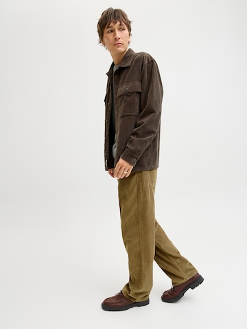 JACK & JONES Свободный крой Штаны 'JPSTALEX ORIGINAL' в Коричневый