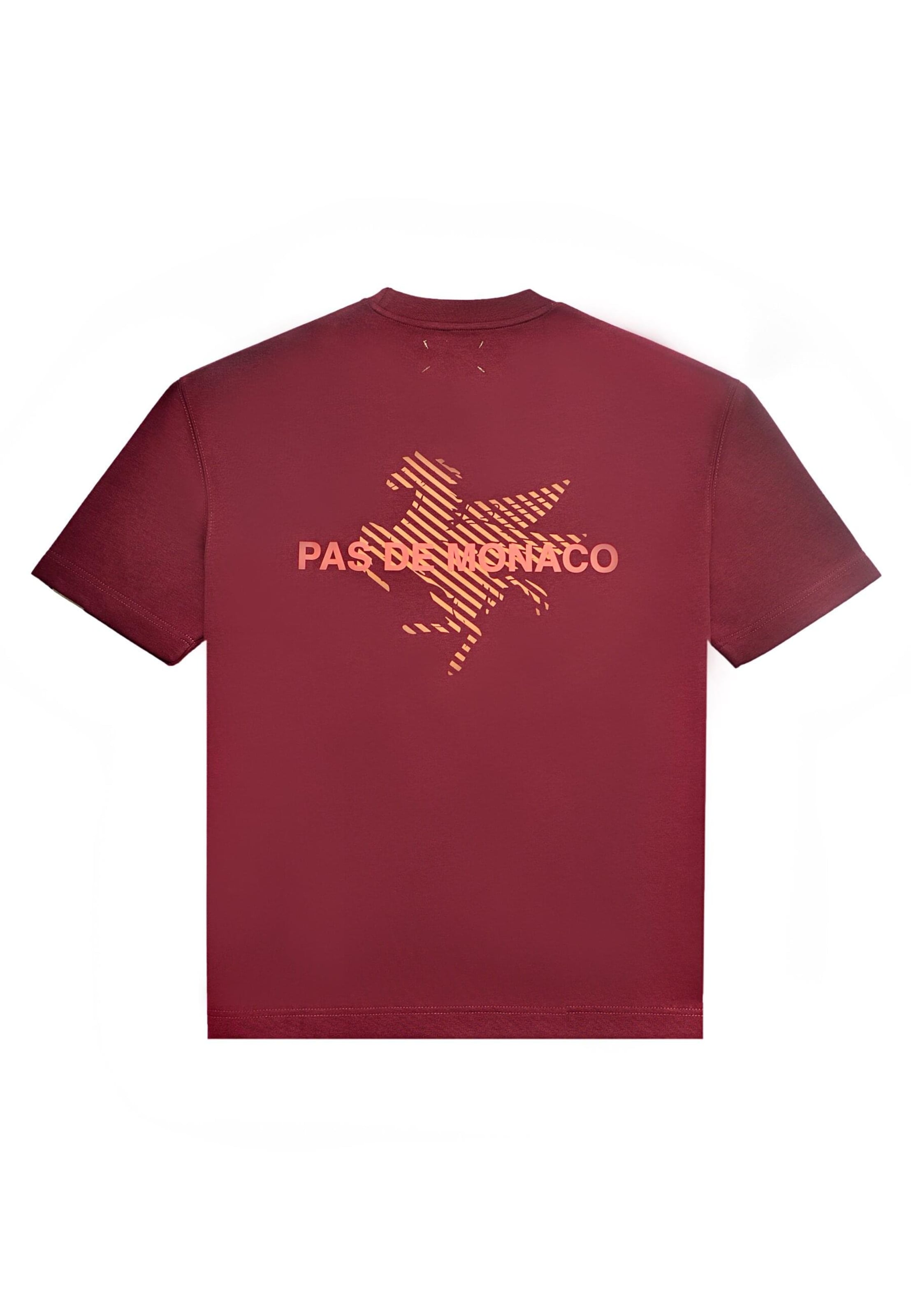 Maglietta 'La Pegaus Chevron' di Pas De Monaco in rosso