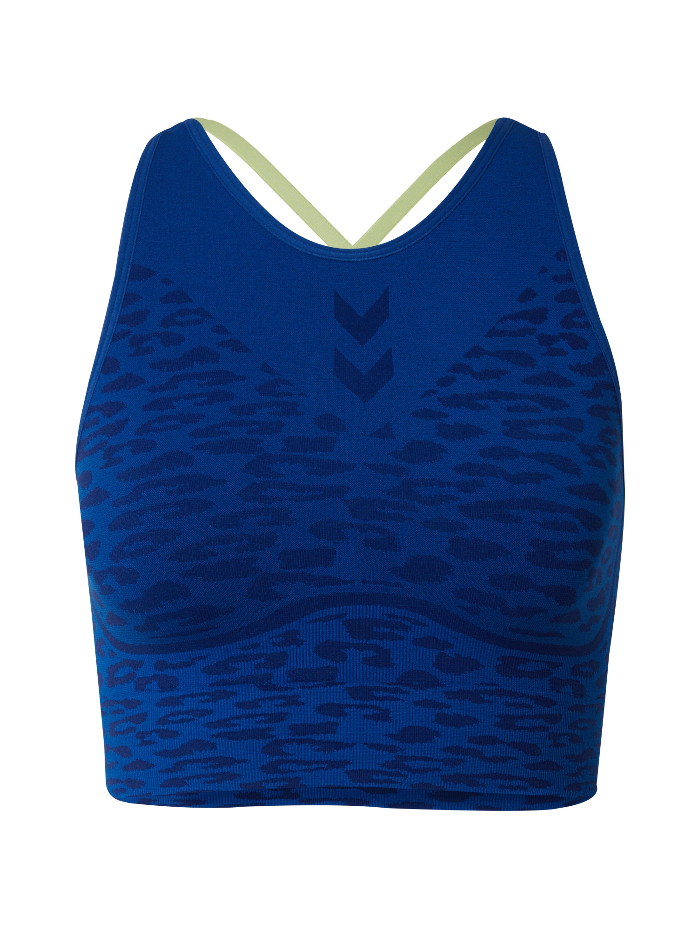 Hummel Bustier Sports-BH i blå: forside