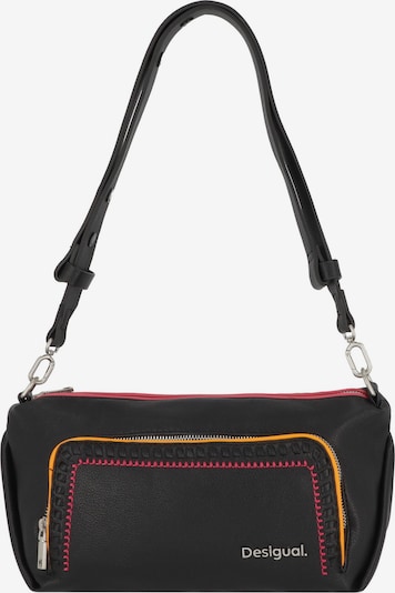 Desigual Τσάντα ώμου σε ανοικτό πορτοκαλί / ροζ / μαύρο / ασημί, Άποψη προϊόντος